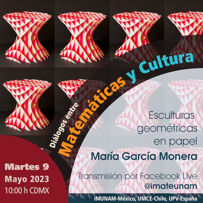 Esculturas geométricas en papel